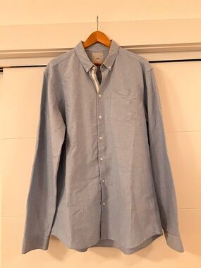 Minimum Light Blue Men's Button-Down Shirt